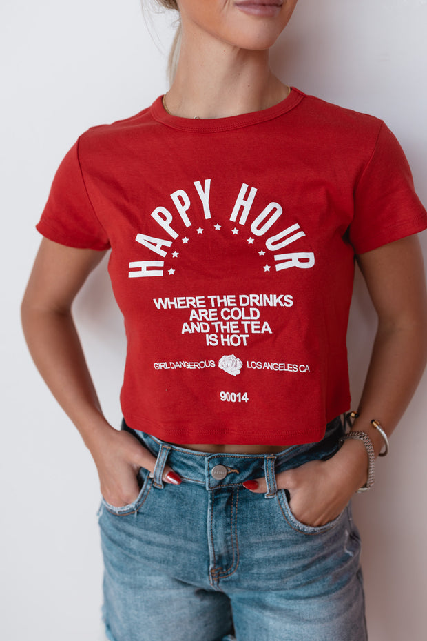 HAPPY HOUR BABY TEE