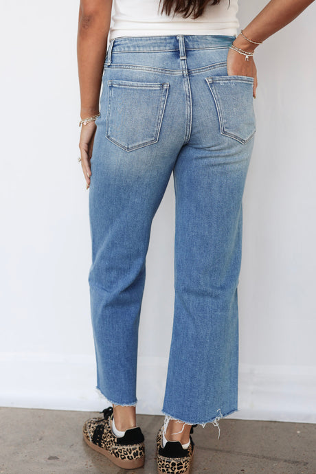 Hadley Raw Hem Crop Jeans