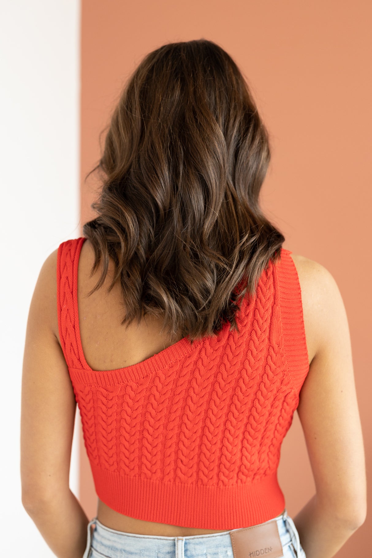 CROPPED OFF SHOULDER SWEATER