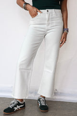 Slim Wide Leg Jeans