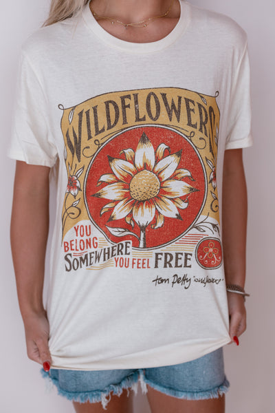 TOM PETTY WILDFLOWERS TEE