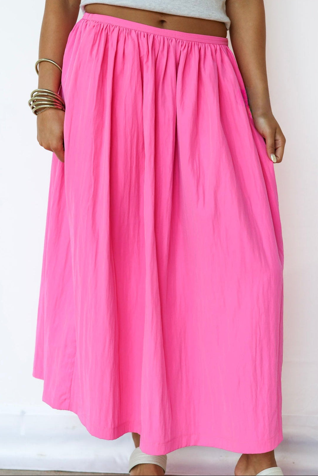 Jet Setter Midi Skirt
