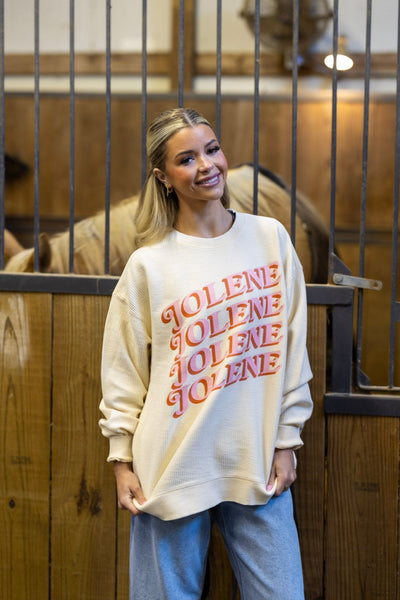 JOLENE CORDED SWEATSHIRT