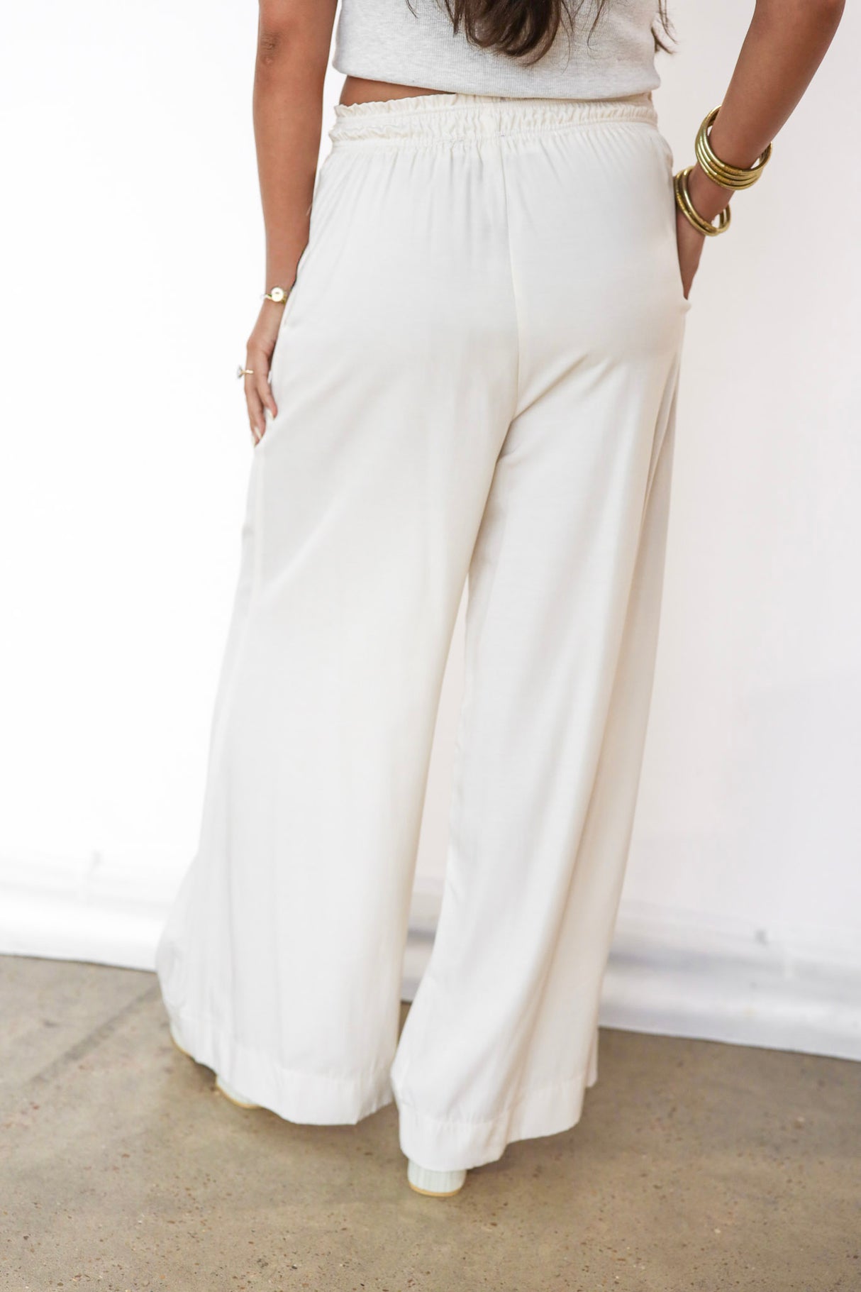 Willow Wide Leg Drawstring Pants