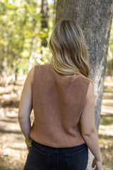 SWEATER BUTTON VEST