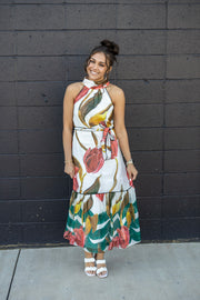 MAISY TIERED MAXI DRESS