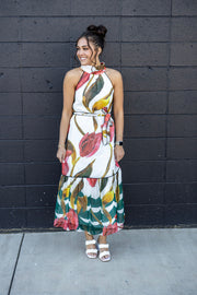 MAISY TIERED MAXI DRESS