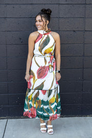 MAISY TIERED MAXI DRESS