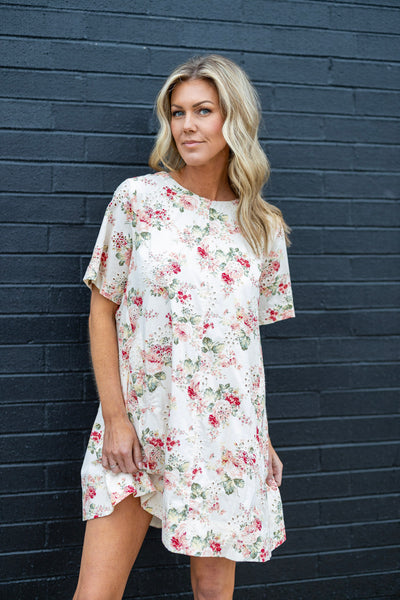 MORGAN FLORAL SMOCK DRESS