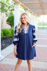 Mora Floral Short Dress