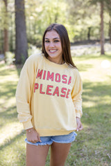 MIMOSA PLEASE SWEATSHIRT