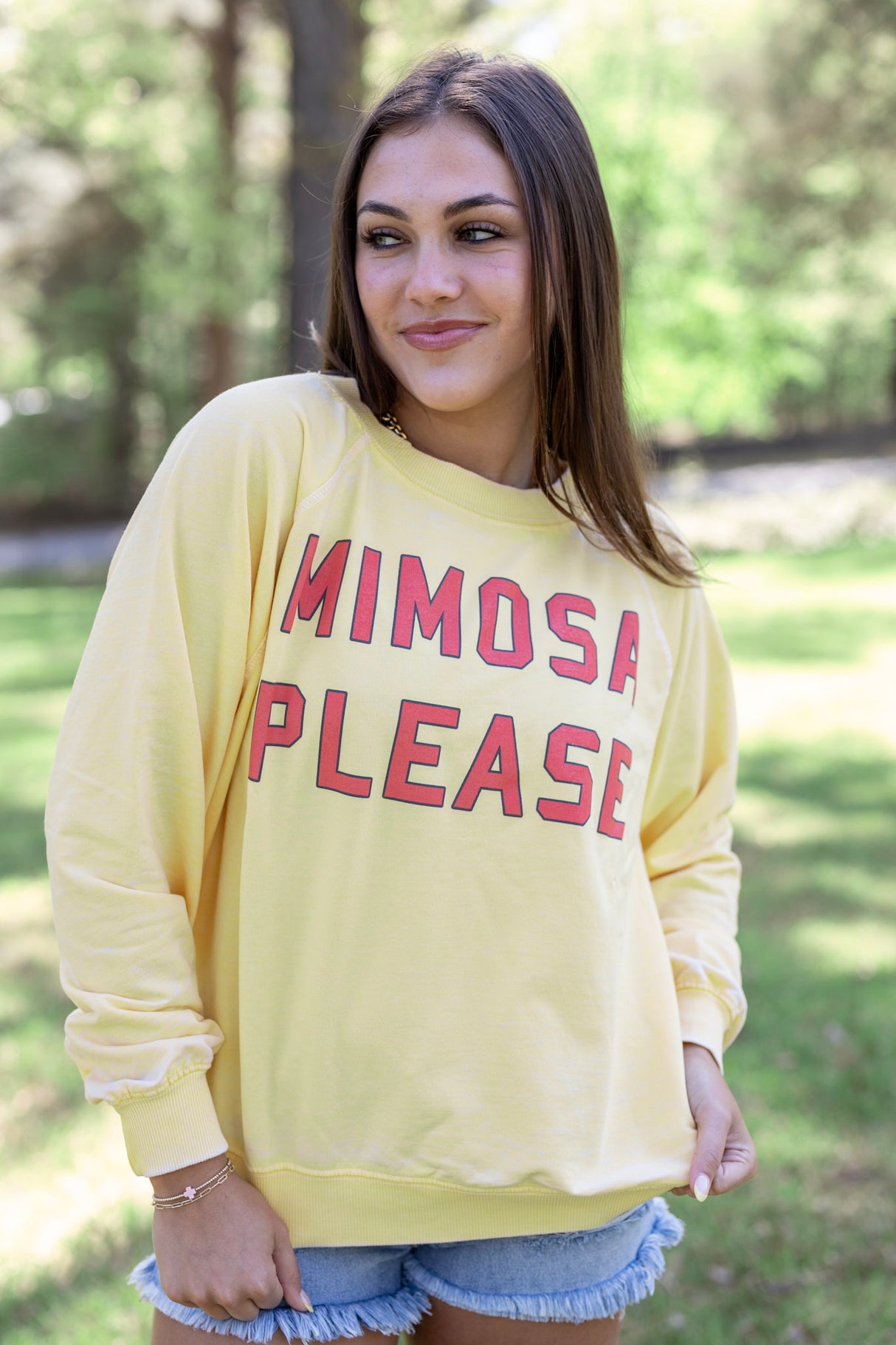 MIMOSA PLEASE SWEATSHIRT