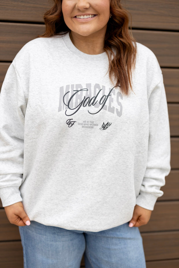 GOD OF MIRACLES CREWNECK