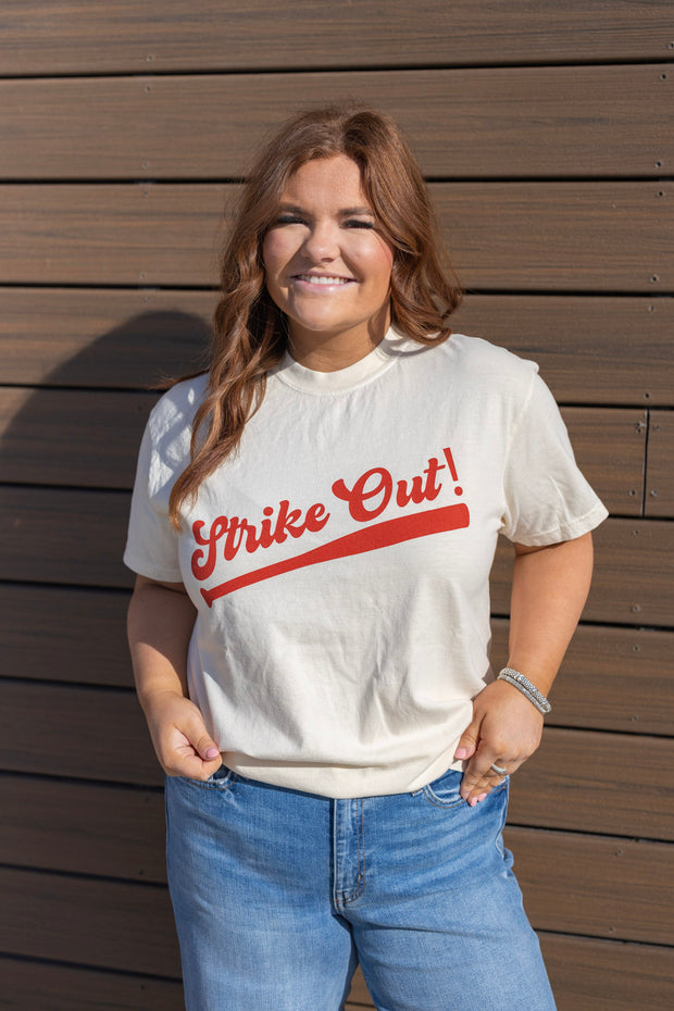 STRIKE OUT TEE