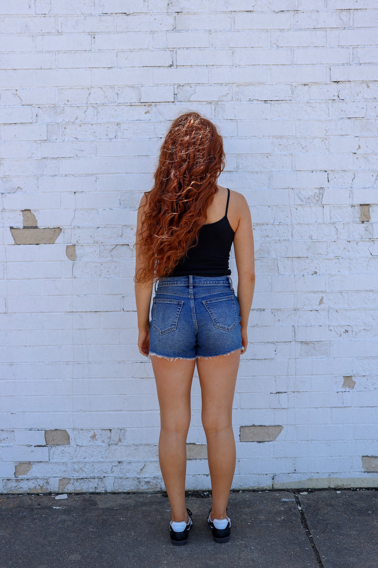 Hi Low Hem Stretch Short
