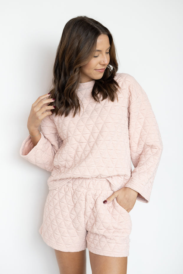KIMMY QUILTED LS TOP