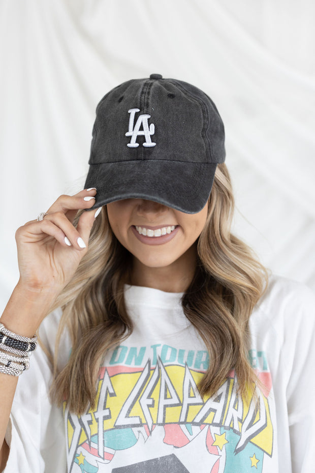 MLB LA Dodgers ('47 Brand) Clean Up Dad Hat - Adjustable Strap