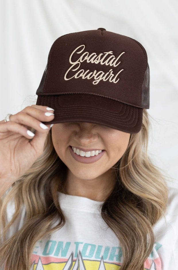 COASTAL COWGIRL TRUCKER HAT