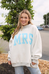 Bride/Mrs Reversible Mock Neck