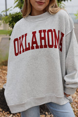 OKC/Oklahoma Reversible Mockneck