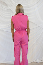 CARGO TECH JUMPSUIT