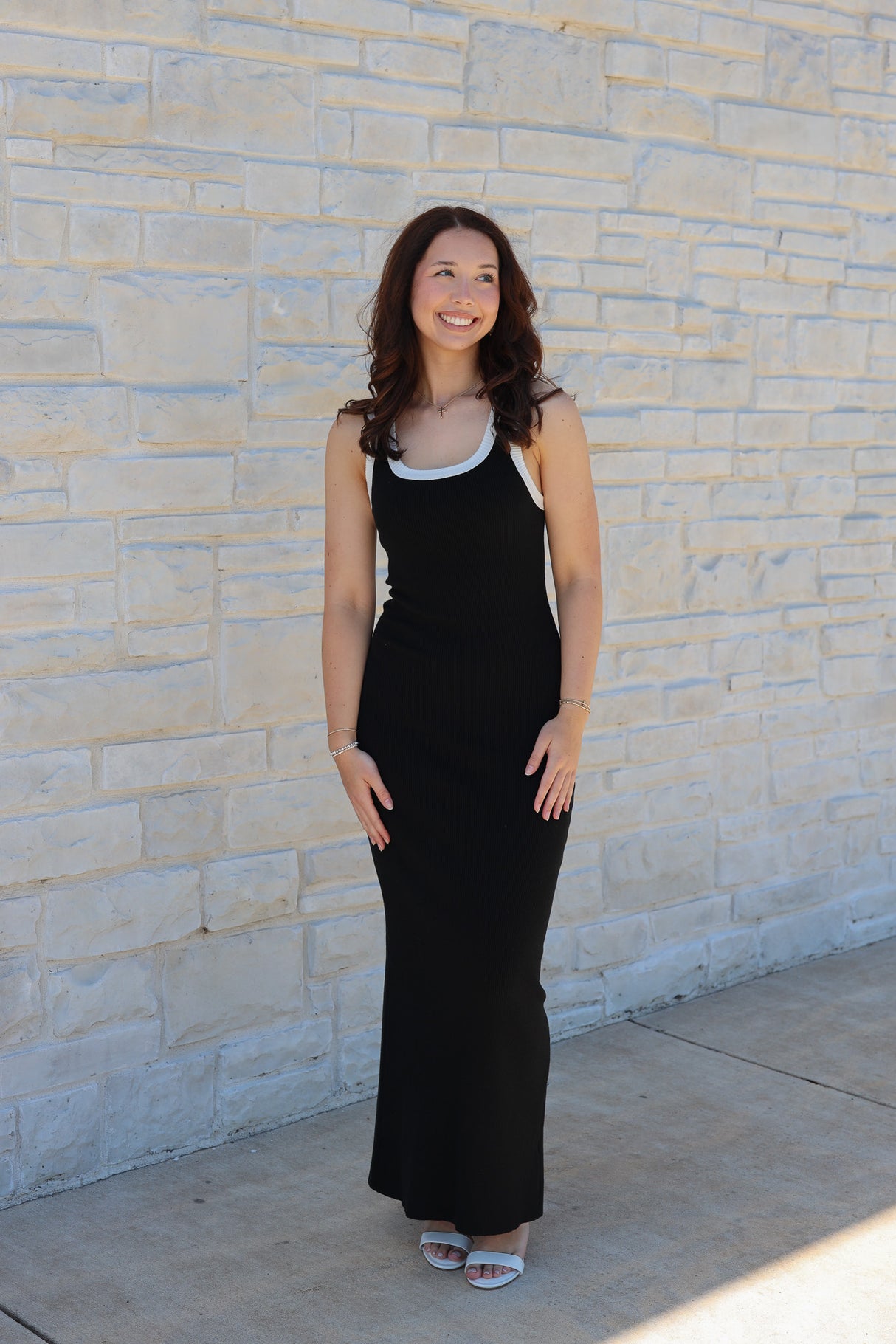 Contrast Border Maxi