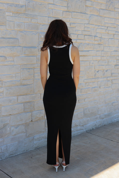 Contrast Border Maxi
