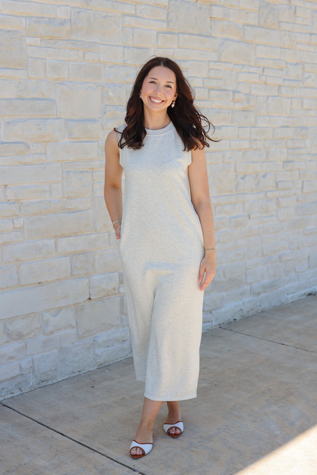 Rayna Sleeveless Slit Maxi