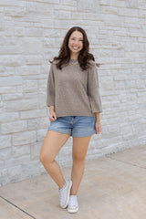 Crew Neck Oversized Sweater