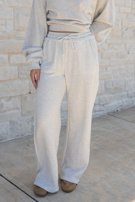 EXPOSED SEAM DRAWSTRING PANT