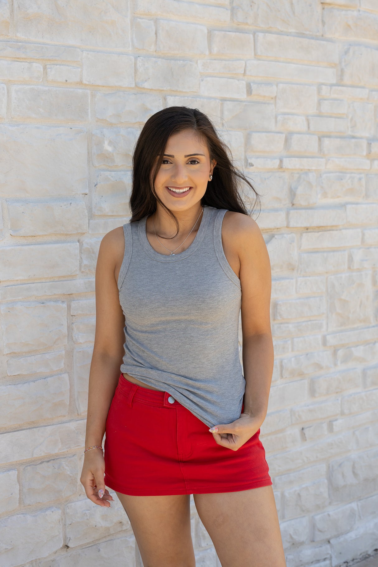 Essential Micro-Ribbed Tank (Multiple Colors)