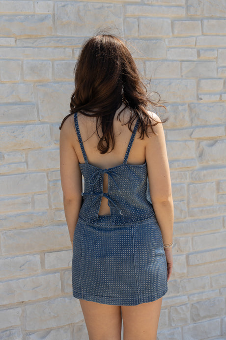 Glitz Rhinestone Tank