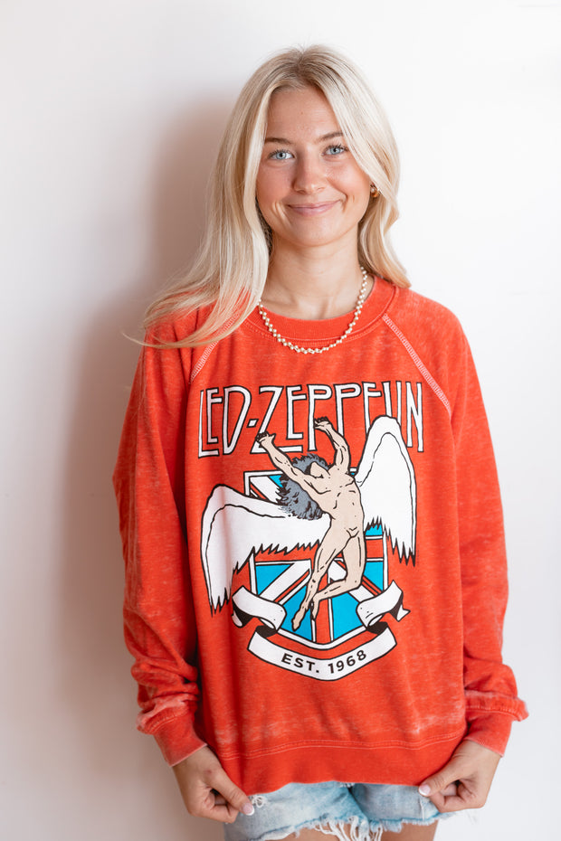 LED ZEP EST.1968 LONE SLEEVE SWEATSHIRT