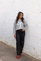 SPARKLE BOW SWEATER