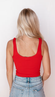 REVERSIBLE RIBBED CROP TOP