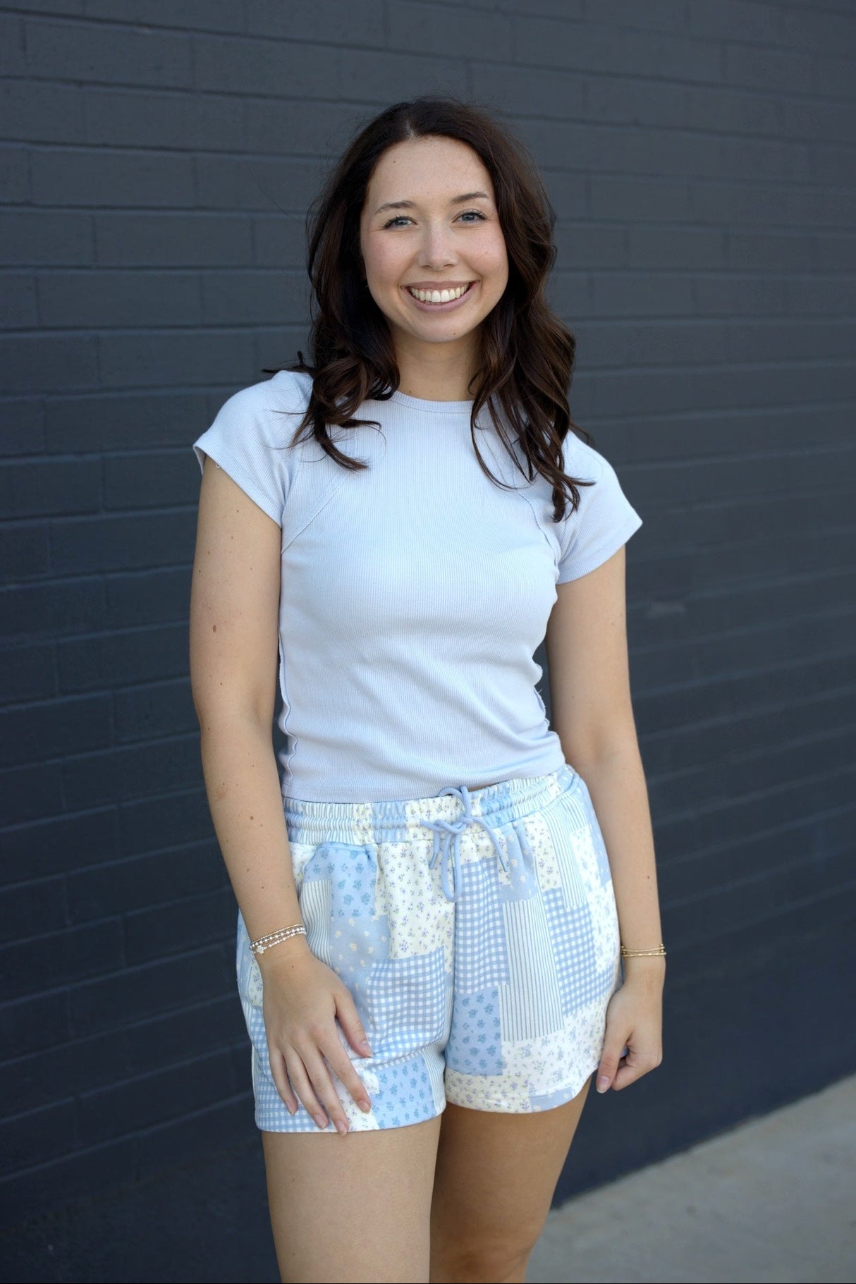Ridge Raglan Ribbed Baby Tee