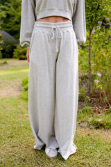 Vanessa Rib Wide Leg Pant (Multiple Colors)