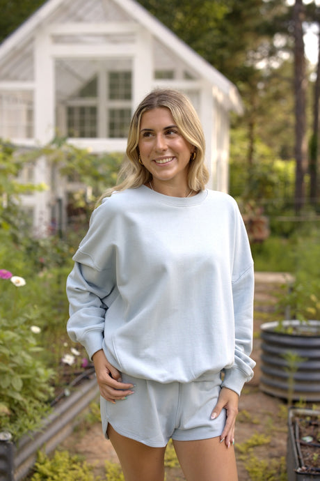 Drop Shoulder Oversized Sweatshirt