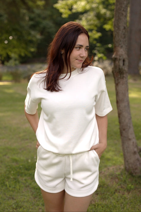 Scuba Short Sleeve Top