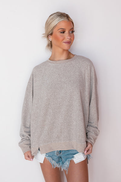 HAYLEY RELAXED LONG SLEEVE TOP