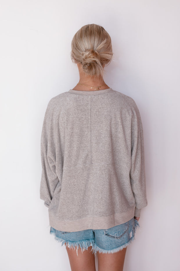 HAYLEY RELAXED LONG SLEEVE TOP