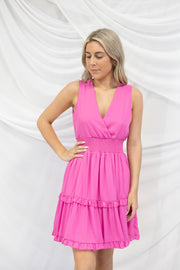 SUBTLE SMOCKED DRESS