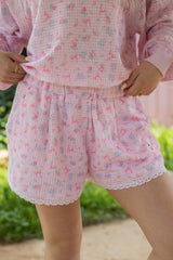 Ditsy Floral Waffle Short