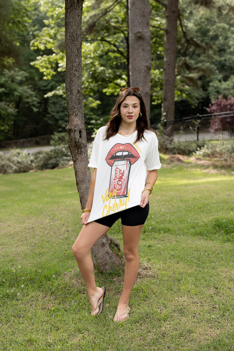 The Laundry Room™ Very Cherry Coke & Lips Tee