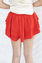 RUFFLED SHORTS