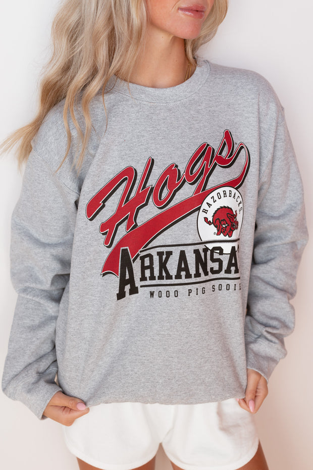 HOGS SCRIPT SWEATSHIRT