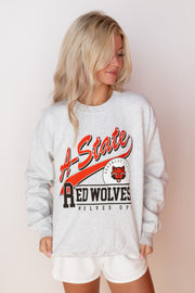 ASTATE SCRIPT SWEATSHIRT