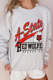 ASTATE SCRIPT SWEATSHIRT