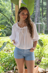 Sail Away Off Shoulder Top