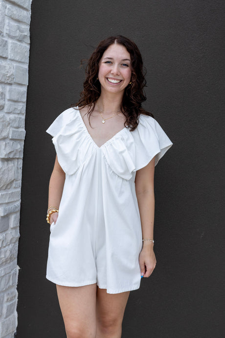 Denim Sleeveless Romper